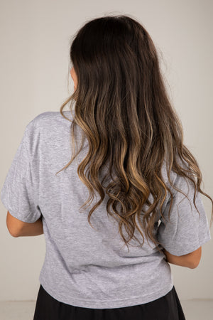 Heather Grey Tennessee Cropped Tee