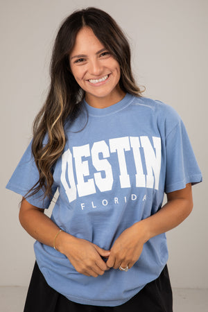 Light Blue Destin Florida Tee