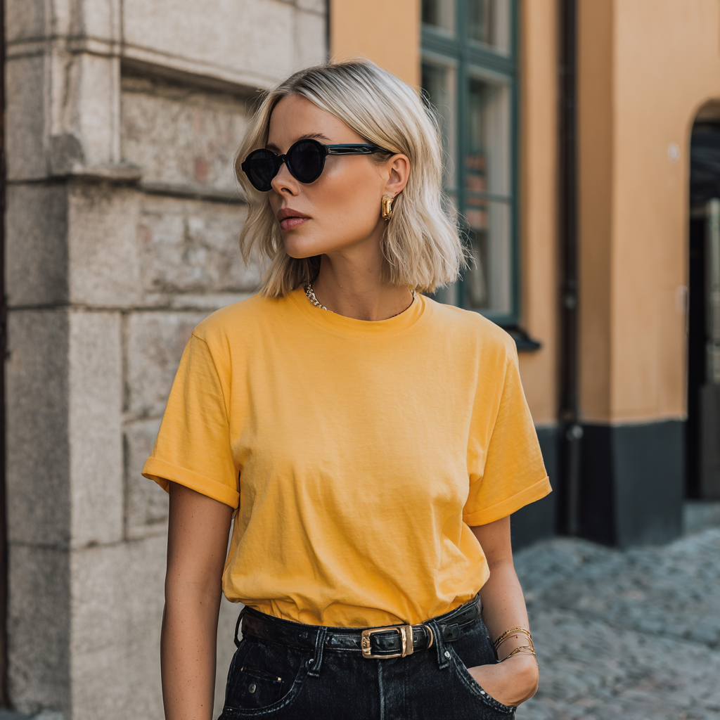 7 Easy Outfit Ideas with T-Shirts (Look Stylish Without Effort)