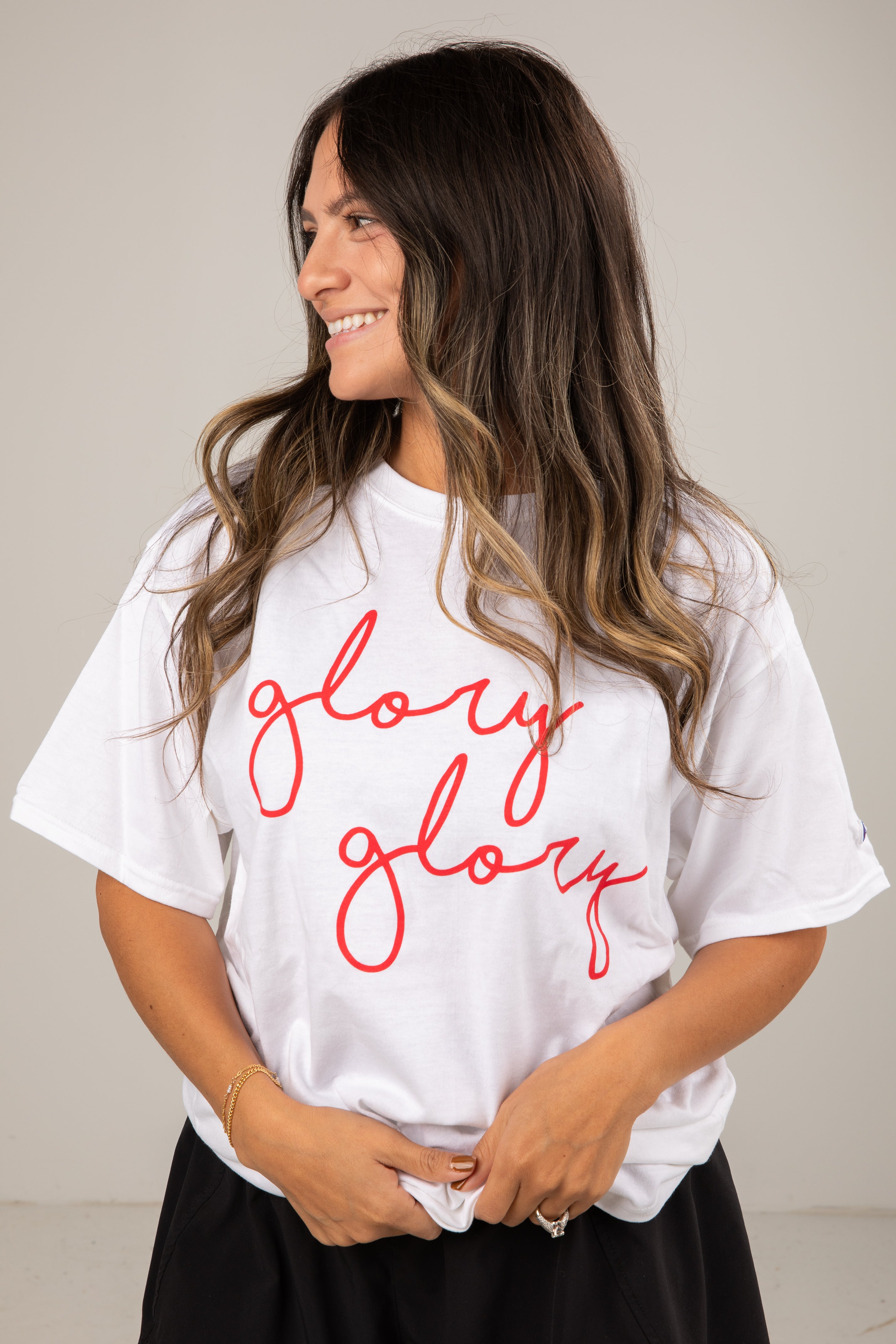 Glory Glory Script Tee