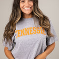 Heather Grey Tennessee Cropped Tee
