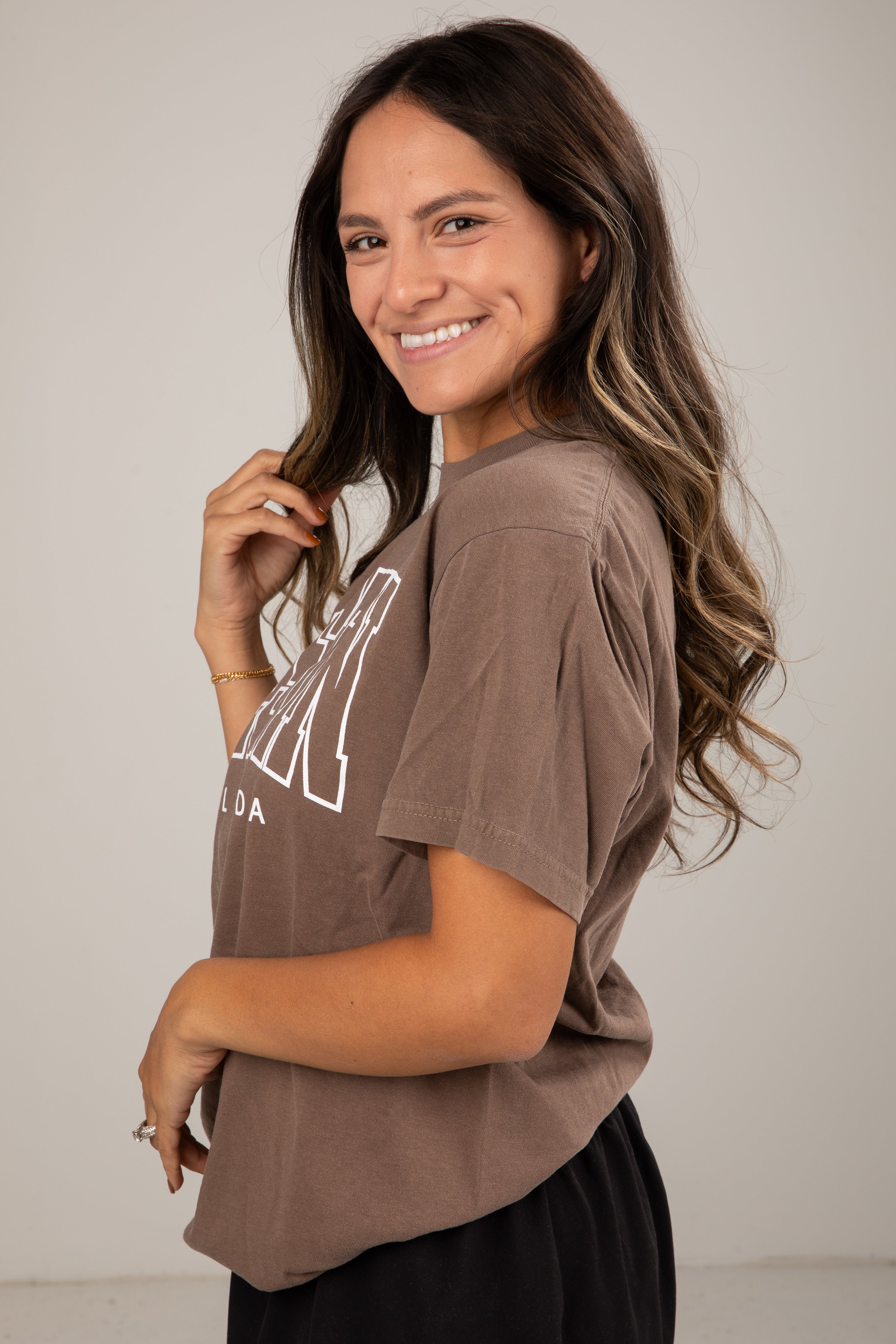 Brown Destin Florida Tee