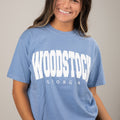Light Blue Woodstock Georgia Tee