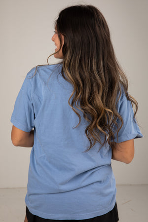 Light Blue Woodstock Georgia Tee