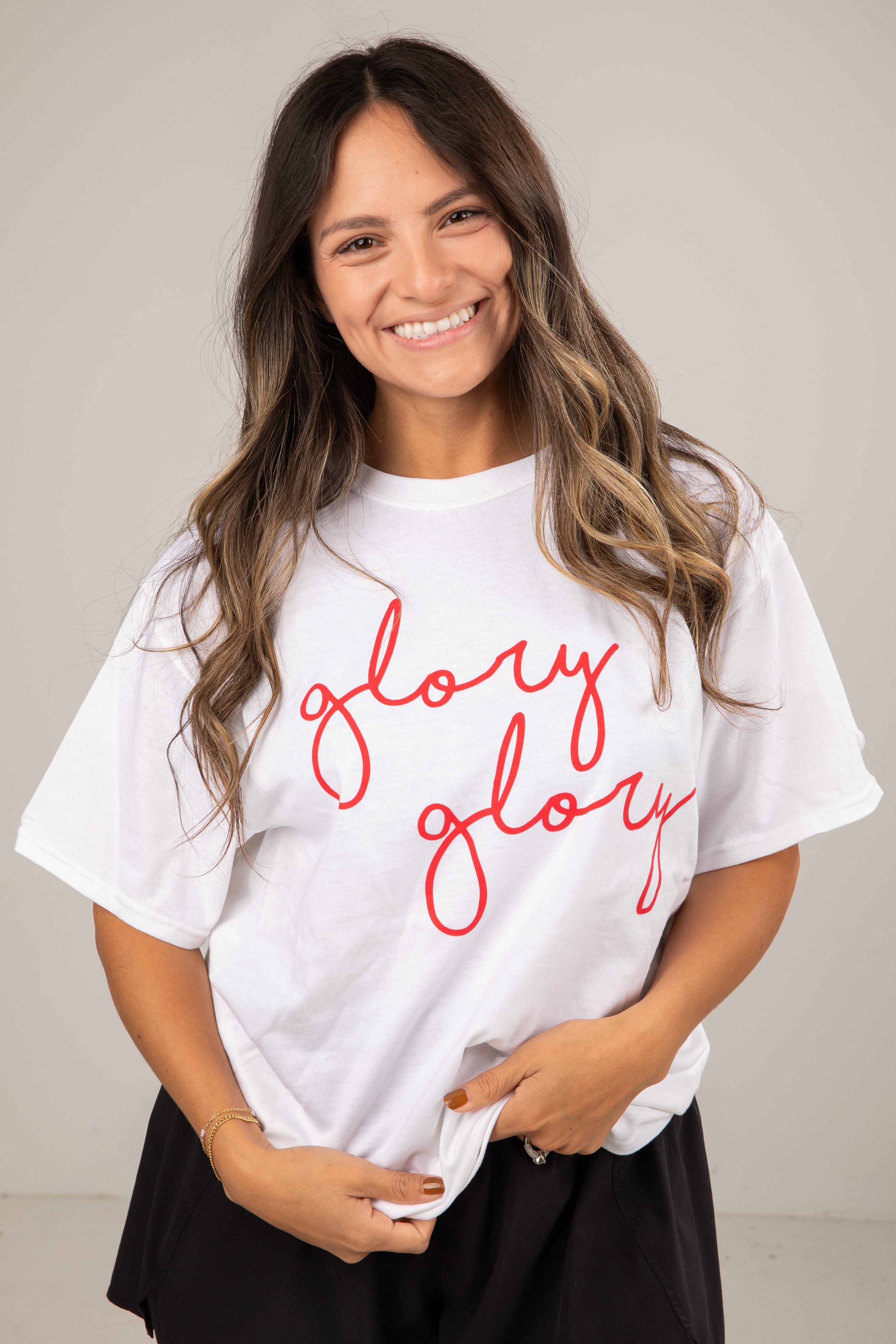 Glory Glory Script Tee
