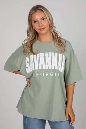 Sage Savannah Georgia Tee