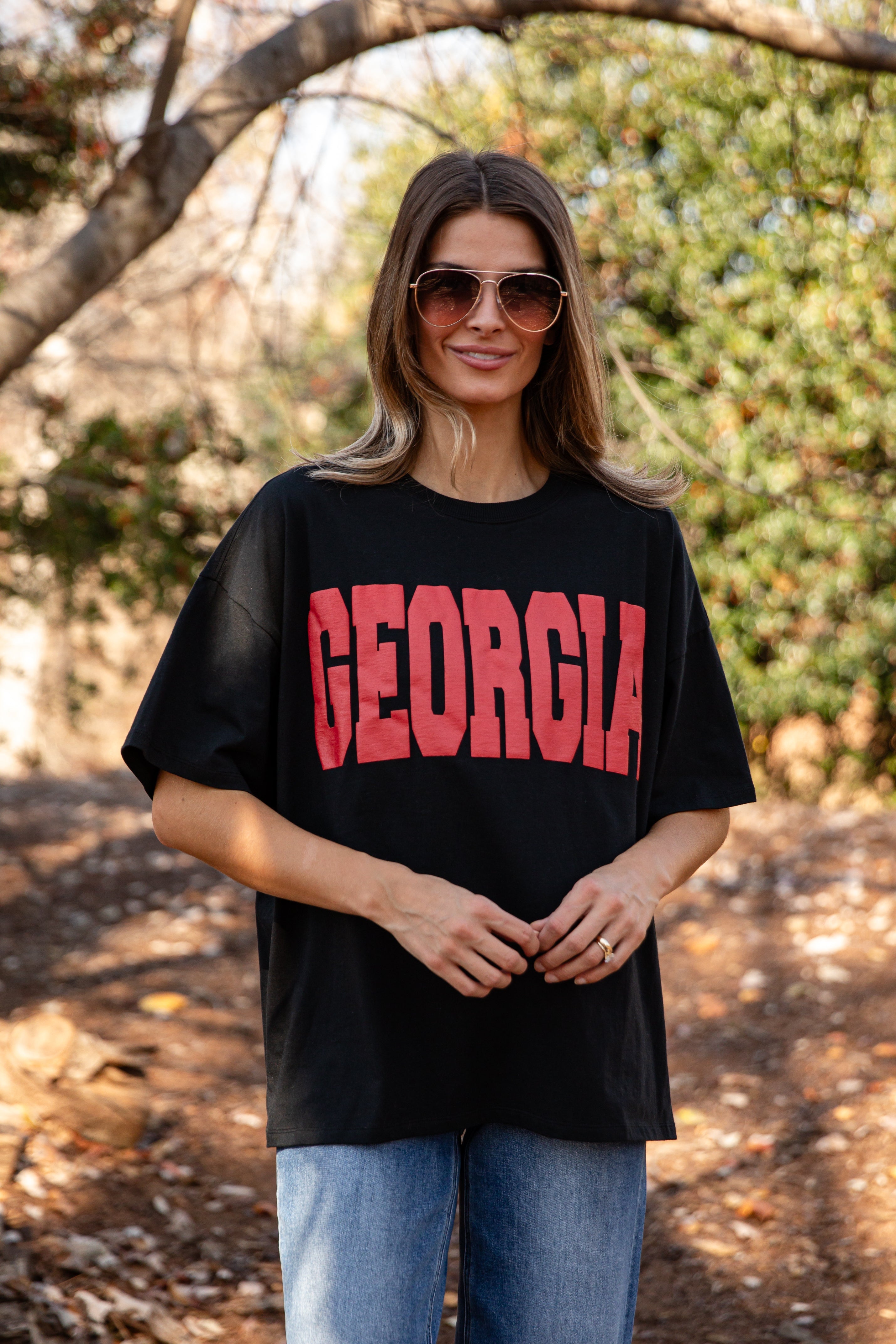 Georgia Block Letter Tee