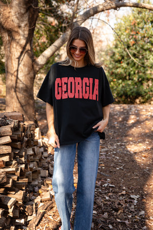 Georgia Block Letter Tee
