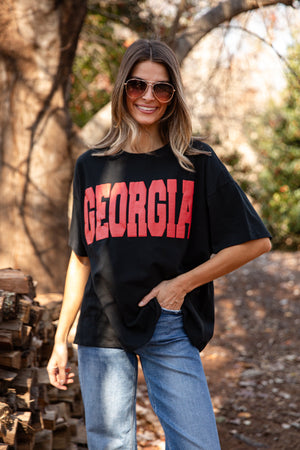Georgia Block Letter Tee