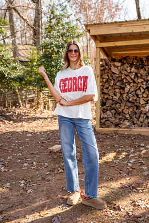 Georgia Block Letter Tee