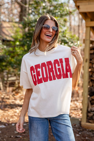 Georgia Block Letter Tee