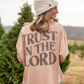Taupe Trust In The Lord Tee