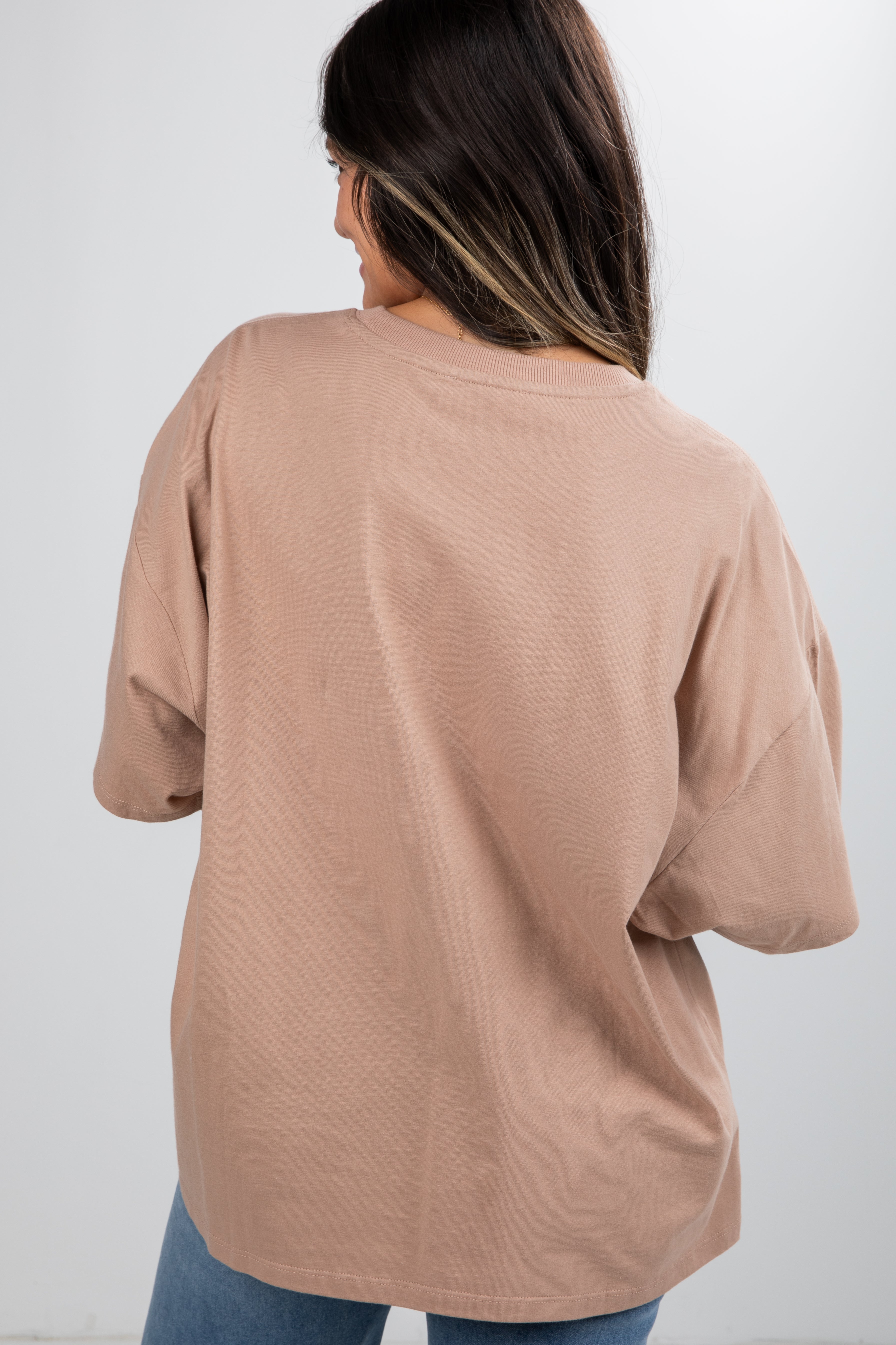 Taupe Pray Tee