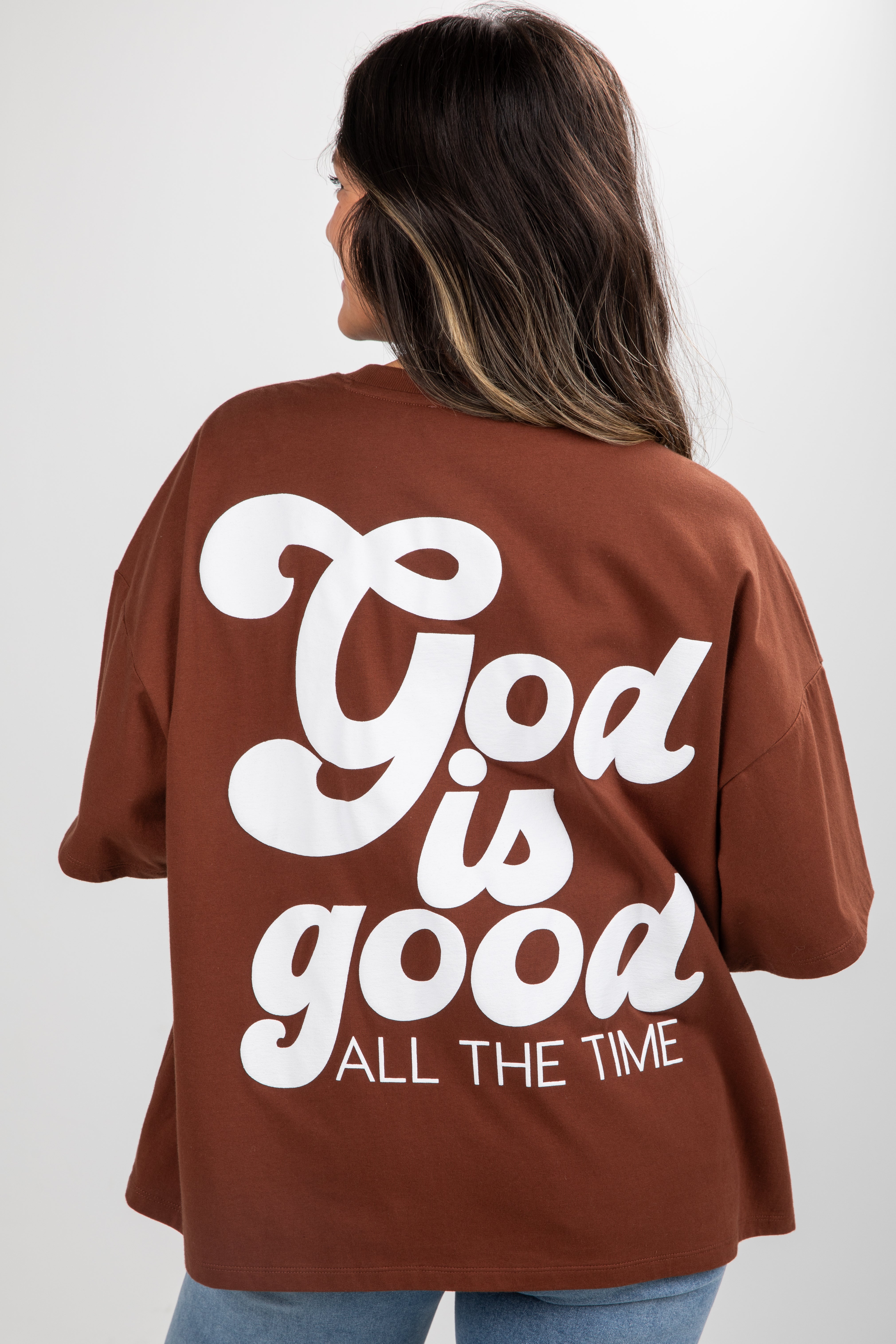 Chestnut God Is Good All The Time Tee