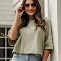 Soft Sage Everyday Crop Top